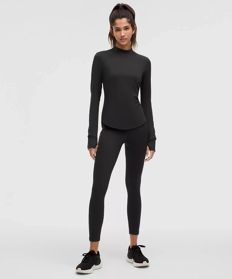 Rulu Running Mockneck Long-Sleeve Shirt | Women's Long Sleeve Shirts