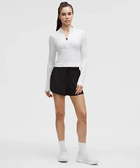 Rest Less Cropped Half Zip