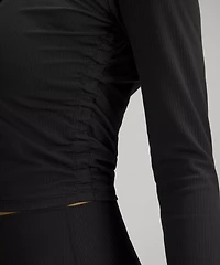 All It Takes Ribbed Nulu Long-Sleeve Shirt | Women's Long Sleeve Shirts