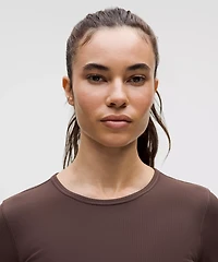 All It Takes Ribbed Nulu Long-Sleeve Shirt | Women's Long Sleeve Shirts