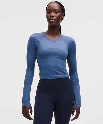 Swiftly Tech Cropped Long-Sleeve Shirt 2.0