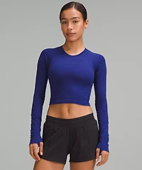 Swiftly Tech Cropped Long-Sleeve Shirt 2.0
