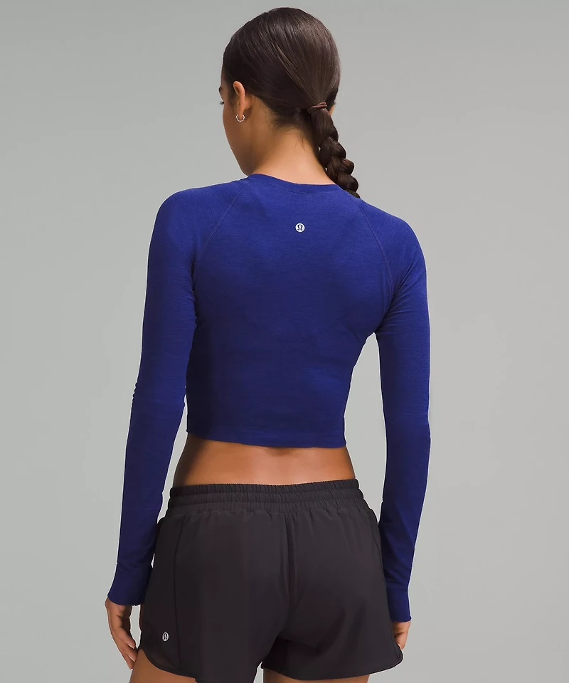 Swiftly Tech Cropped Long-Sleeve Shirt 2.0