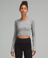 Swiftly Tech Cropped Long-Sleeve Shirt 2.0 | Women's Long Sleeve Shirts
