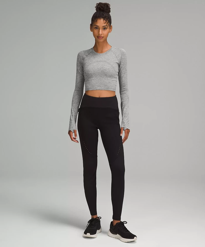 Swiftly Tech Cropped Long-Sleeve Shirt 2.0 | Women's Long Sleeve Shirts
