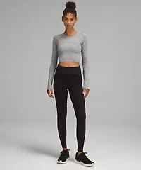 Swiftly Tech Cropped Long-Sleeve Shirt 2.0 | Women's Long Sleeve Shirts
