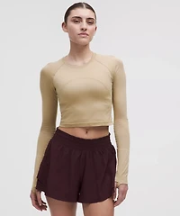 Swiftly Tech Cropped Long-Sleeve Shirt 2.0 | Women's Long Sleeve Shirts