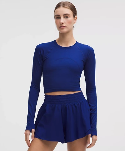 Swiftly Tech Cropped Long-Sleeve Shirt 2.0