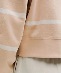 Perfectly Oversized Cropped Crew *Stripe | Women's Hoodies & Sweatshirts