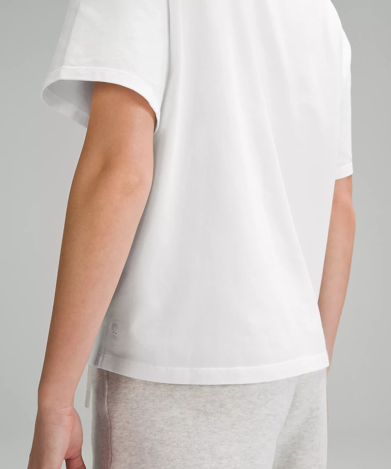 Relaxed-Fit Cotton Jersey T-Shirt | Women's Short Sleeve Shirts & Tee's