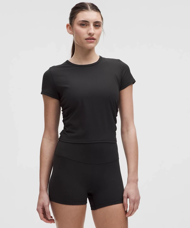 All It Takes Ribbed Nulu T-Shirt | Women's Short Sleeve Shirts & Tee's