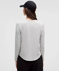 Love Modal Fleece Long-Sleeve Shirt