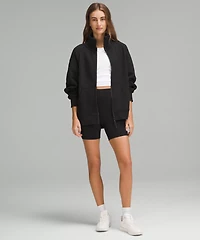 Scuba Oversized Funnel-Neck Full Zip | Women's Hoodies & Sweatshirts
