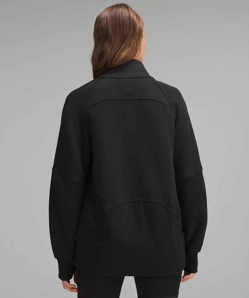 Scuba Oversized Funnel-Neck Full Zip | Women's Hoodies & Sweatshirts