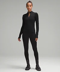 Merino Wool-Blend Base Layer Half Zip | Women's Long Sleeve Shirts