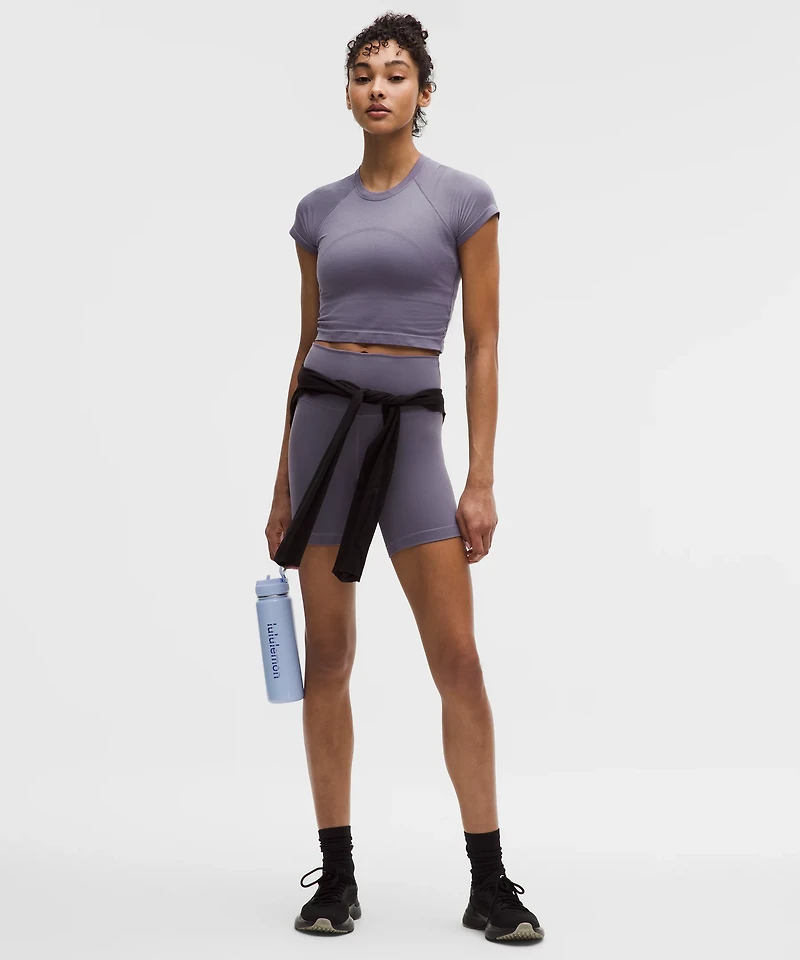 Swiftly Tech Cropped Short-Sleeve Shirt 2.0