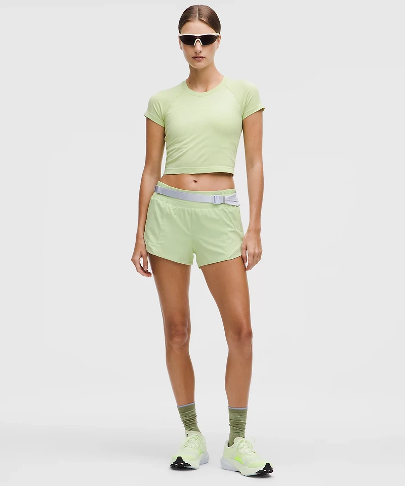 Swiftly Tech Cropped Short-Sleeve Shirt 2.0 | Women's Short Sleeve Shirts & Tee's