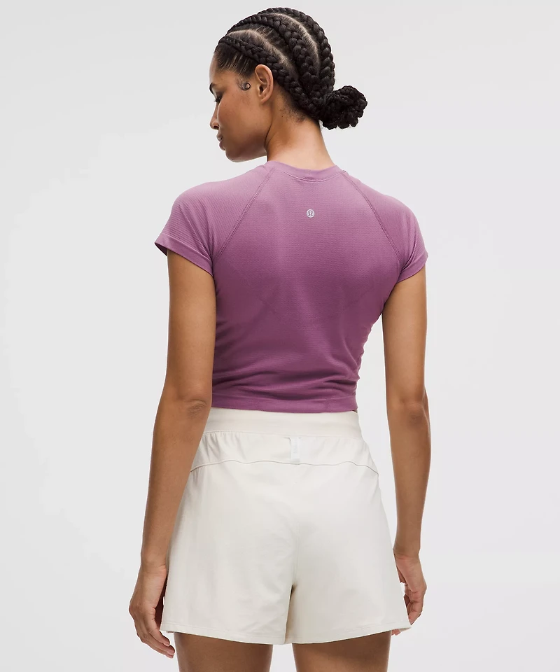 Swiftly Tech Cropped Short-Sleeve Shirt 2.0 | Women's Short Sleeve Shirts & Tee's