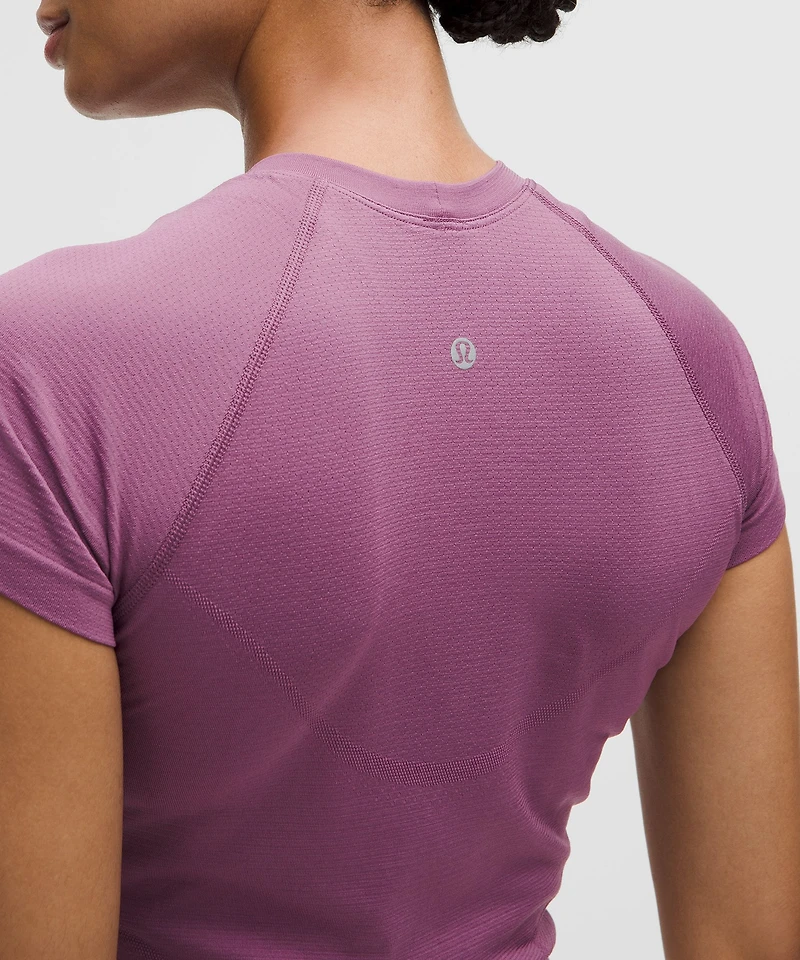Swiftly Tech Cropped Short-Sleeve Shirt 2.0 | Women's Short Sleeve Shirts & Tee's