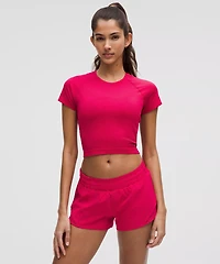 Swiftly Tech Cropped Short-Sleeve Shirt 2.0 | Women's Short Sleeve Shirts & Tee's