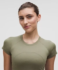 Swiftly Tech Cropped Short-Sleeve Shirt 2.0 | Women's Short Sleeve Shirts & Tee's