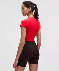 Swiftly Tech Cropped Short-Sleeve Shirt 2.0 | Women's Short Sleeve Shirts & Tee's