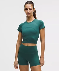Swiftly Tech Cropped Short-Sleeve Shirt 2.0