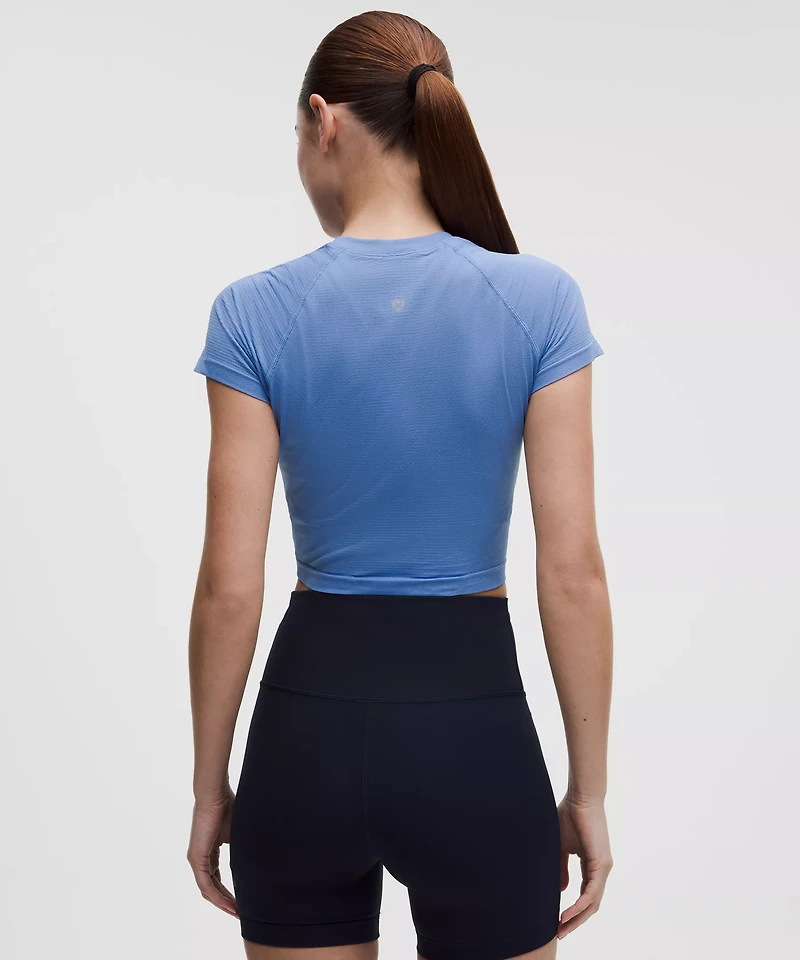 Swiftly Tech Cropped Short-Sleeve Shirt 2.0