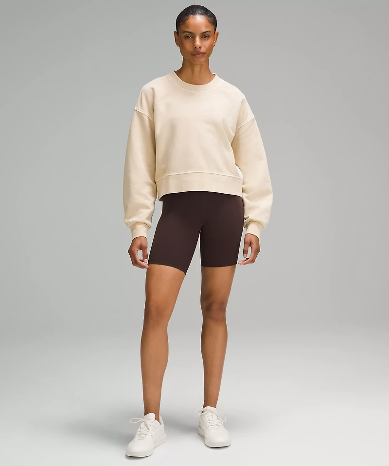 Perfectly Oversized Cropped Crew *Dye | Women's Hoodies & Sweatshirts
