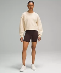 Perfectly Oversized Cropped Crew *Dye | Women's Hoodies & Sweatshirts