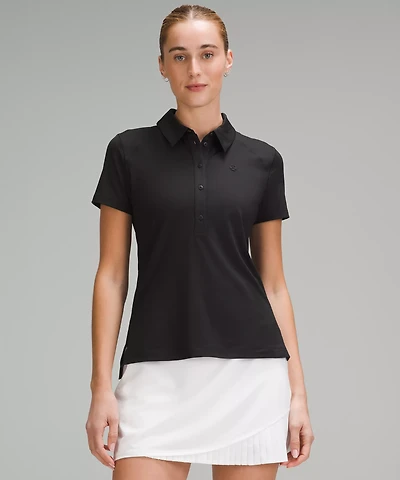 Quick-Dry Short-Sleeve Polo Shirt *Straight Hem | Women's Shirts