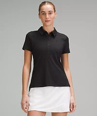 Quick-Dry Short-Sleeve Polo Shirt *Straight Hem | Women's Shirts