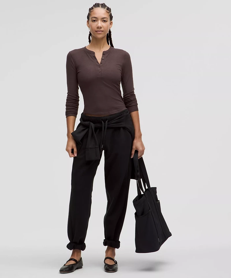Hold Tight Long-Sleeve Henley | Women's Long Sleeve Shirts
