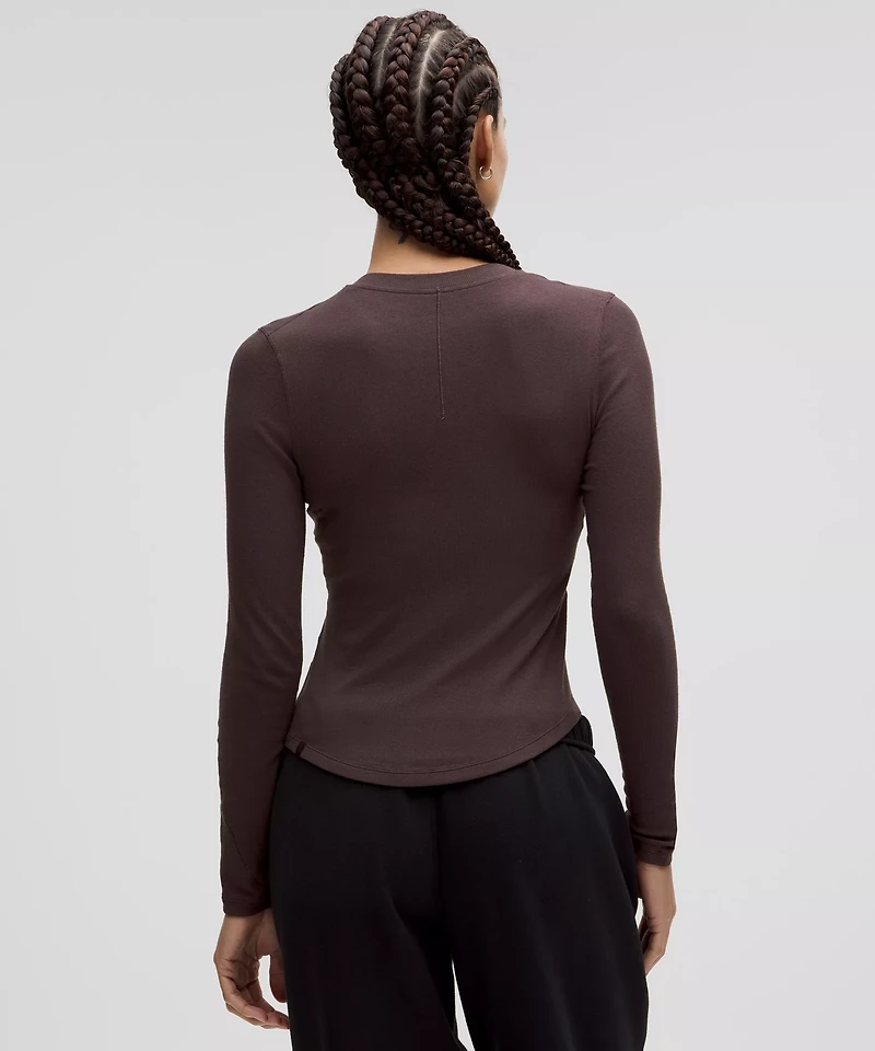 Hold Tight Long-Sleeve Henley | Women's Long Sleeve Shirts