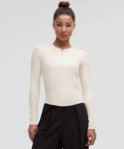Hold Tight Long-Sleeve Henley | Women's Long Sleeve Shirts