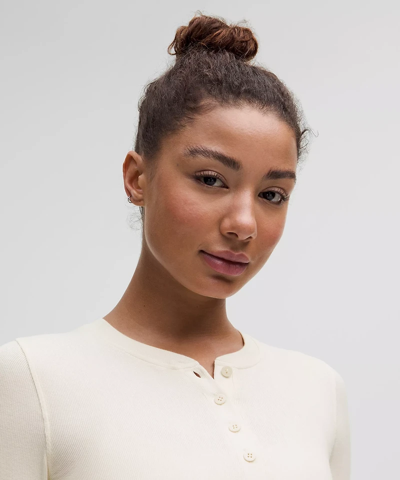 Hold Tight Long-Sleeve Henley | Women's Long Sleeve Shirts