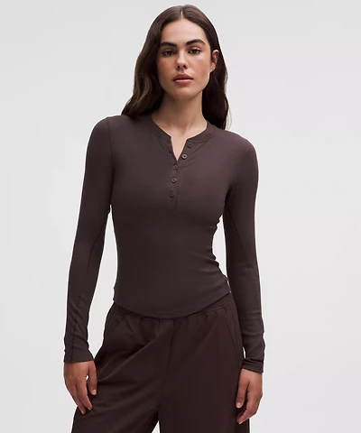 Hold Tight Long-Sleeve Henley | Women's Long Sleeve Shirts