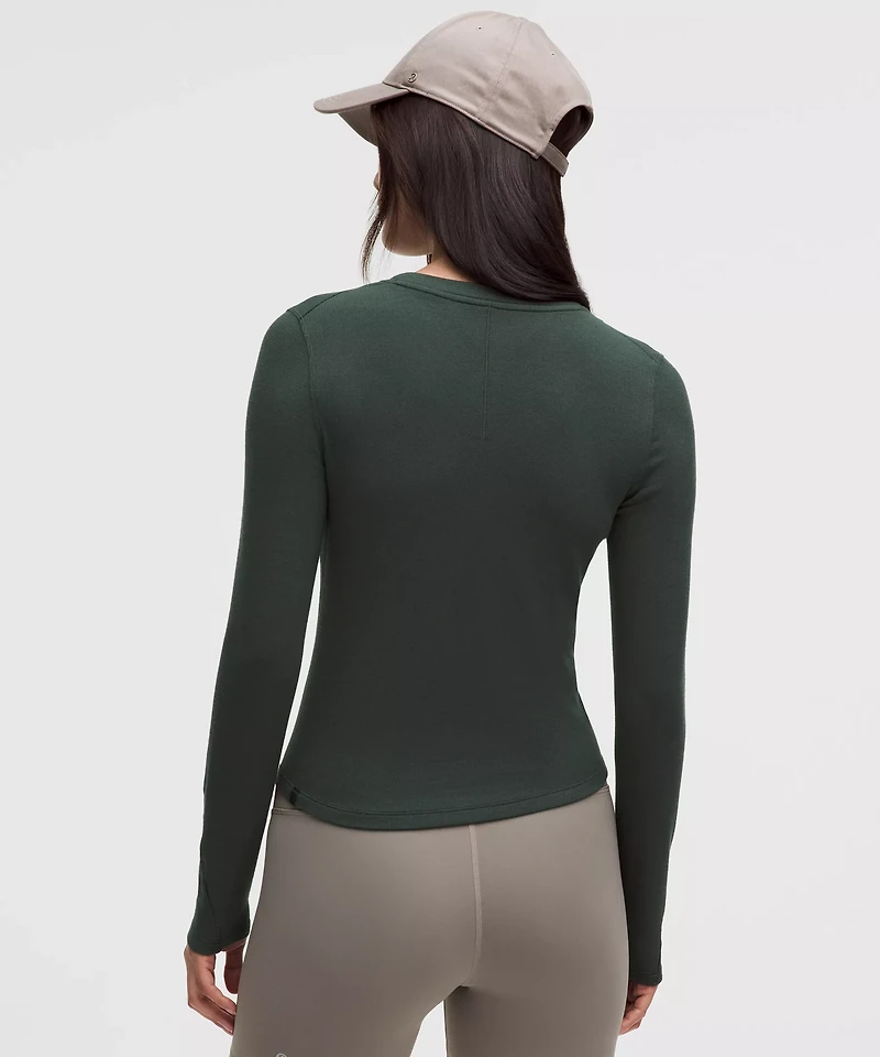 Hold Tight Long-Sleeve Henley | Women's Long Sleeve Shirts