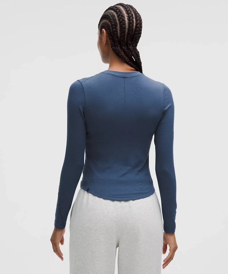 Hold Tight Long-Sleeve Henley | Women's Long Sleeve Shirts