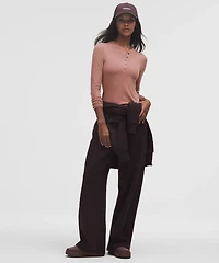 Hold Tight Long-Sleeve Henley | Women's Long Sleeve Shirts