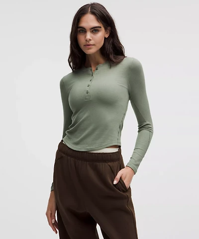 Hold Tight Long-Sleeve Henley