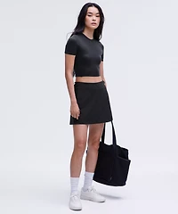 Wundermost Ultra-Soft Nulu Crewneck Cropped T-Shirt | Women's Short Sleeve Shirts & Tee's