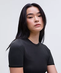 Wundermost Ultra-Soft Nulu Crewneck Cropped T-Shirt | Women's Short Sleeve Shirts & Tee's