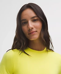 Wundermost Ultra-Soft Nulu Crewneck Cropped T-Shirt | Women's Short Sleeve Shirts & Tee's