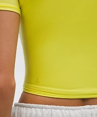 Wundermost Ultra-Soft Nulu Crewneck Cropped T-Shirt | Women's Short Sleeve Shirts & Tee's