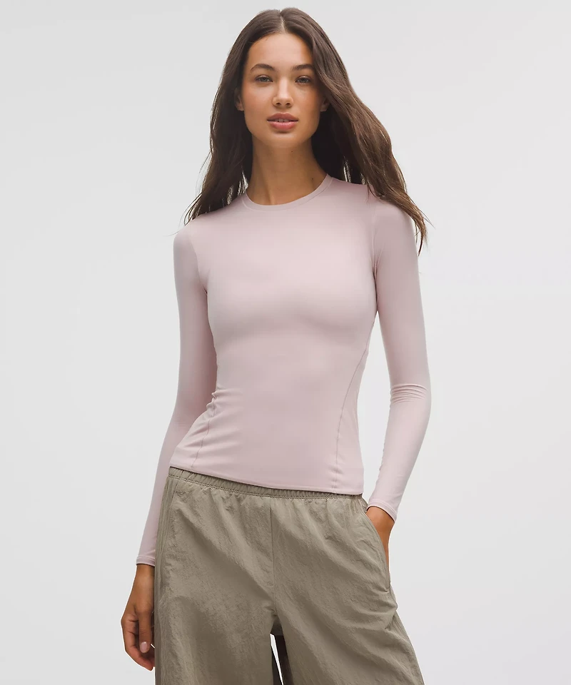 Wundermost Ultra-Soft Nulu Crewneck Long-Sleeve Shirt | Women's Long Sleeve Shirts
