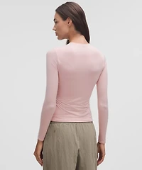 Wundermost Ultra-Soft Nulu Crewneck Long-Sleeve Shirt | Women's Long Sleeve Shirts