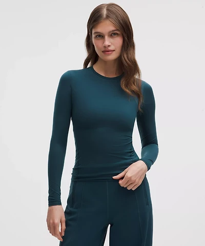 Wundermost Ultra-Soft Nulu Crewneck Long-Sleeve Shirt | Women's Long Sleeve Shirts