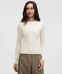 Wundermost Ultra-Soft Nulu Crewneck Long-Sleeve Shirt | Women's Long Sleeve Shirts