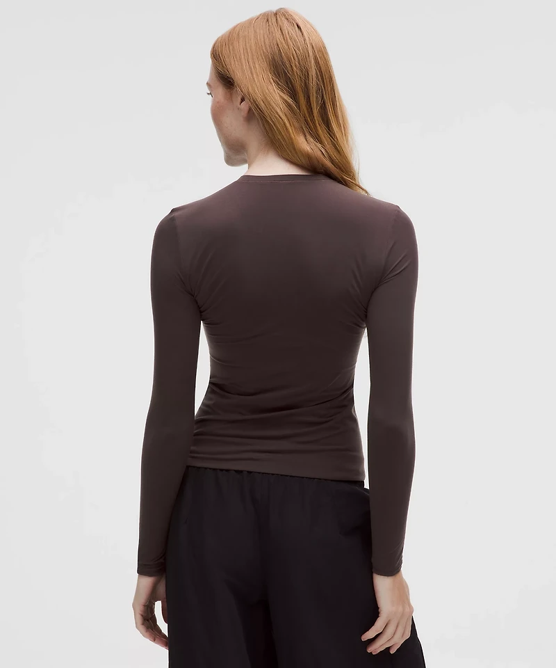 Wundermost Ultra-Soft Nulu Crewneck Long-Sleeve Shirt | Women's Long Sleeve Shirts